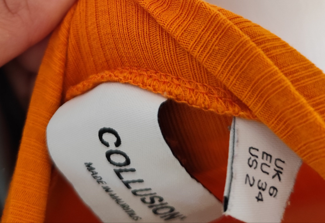 Crop Top Citrouille T34