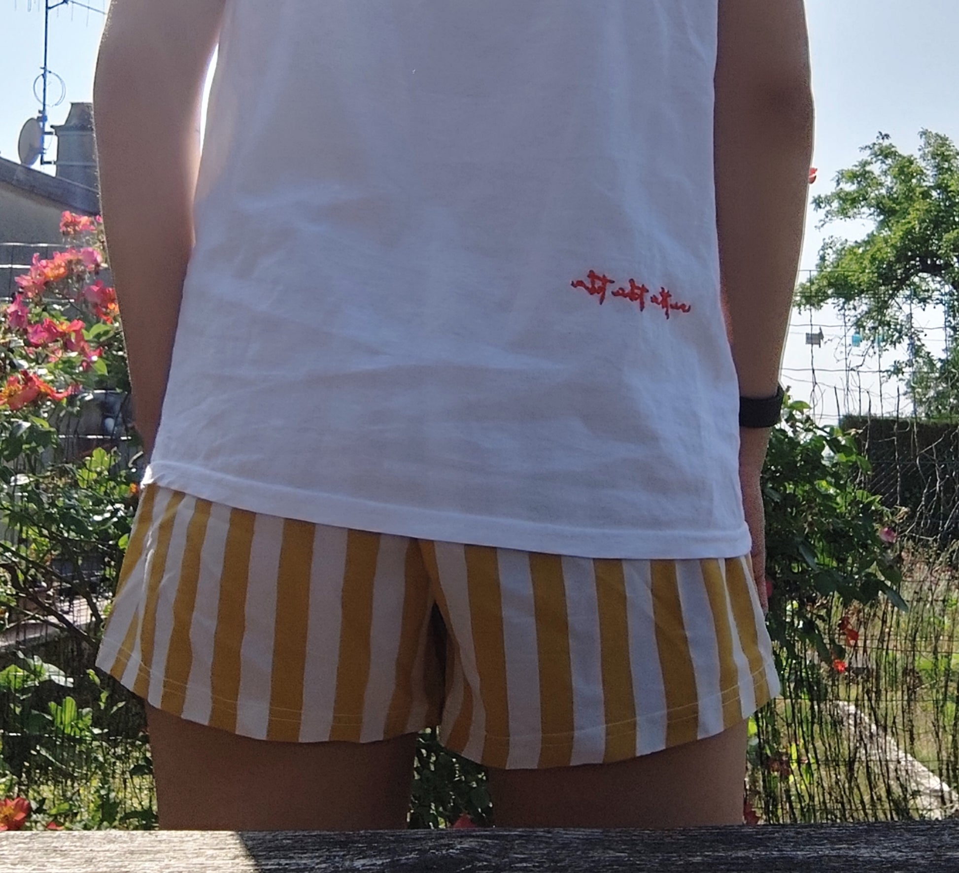 T-shirt Amour à la plage