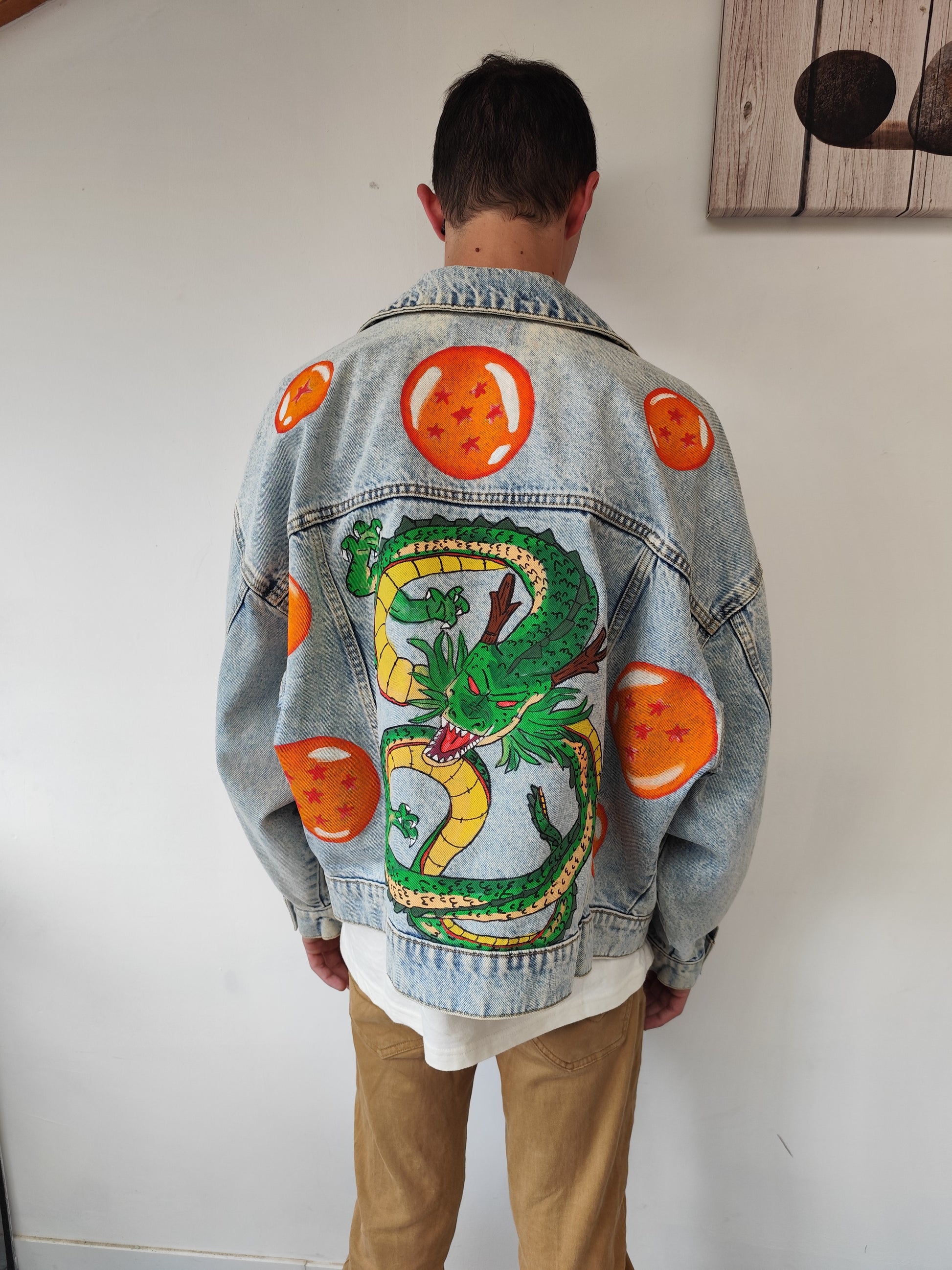 Veste en Jean Dragon
