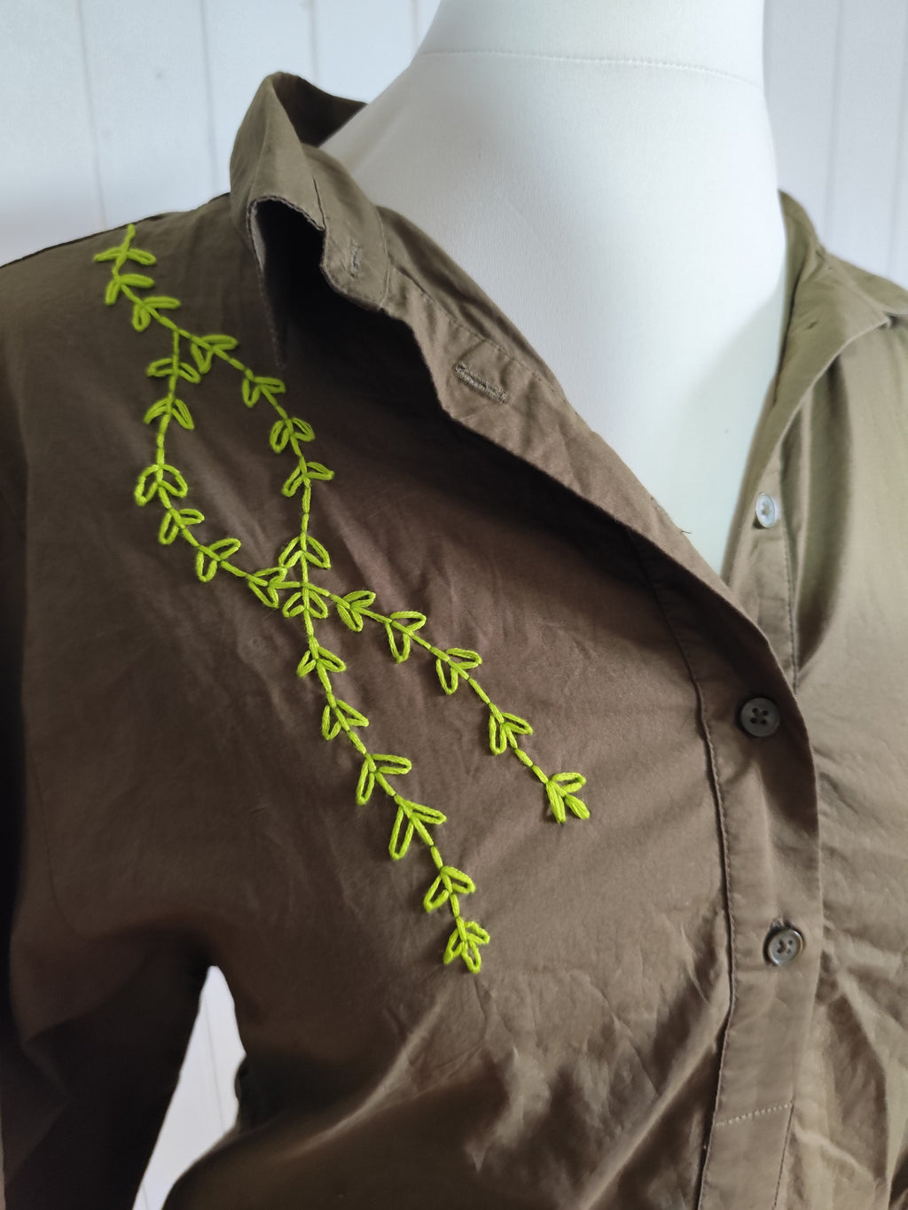 Robe feuille (XL)