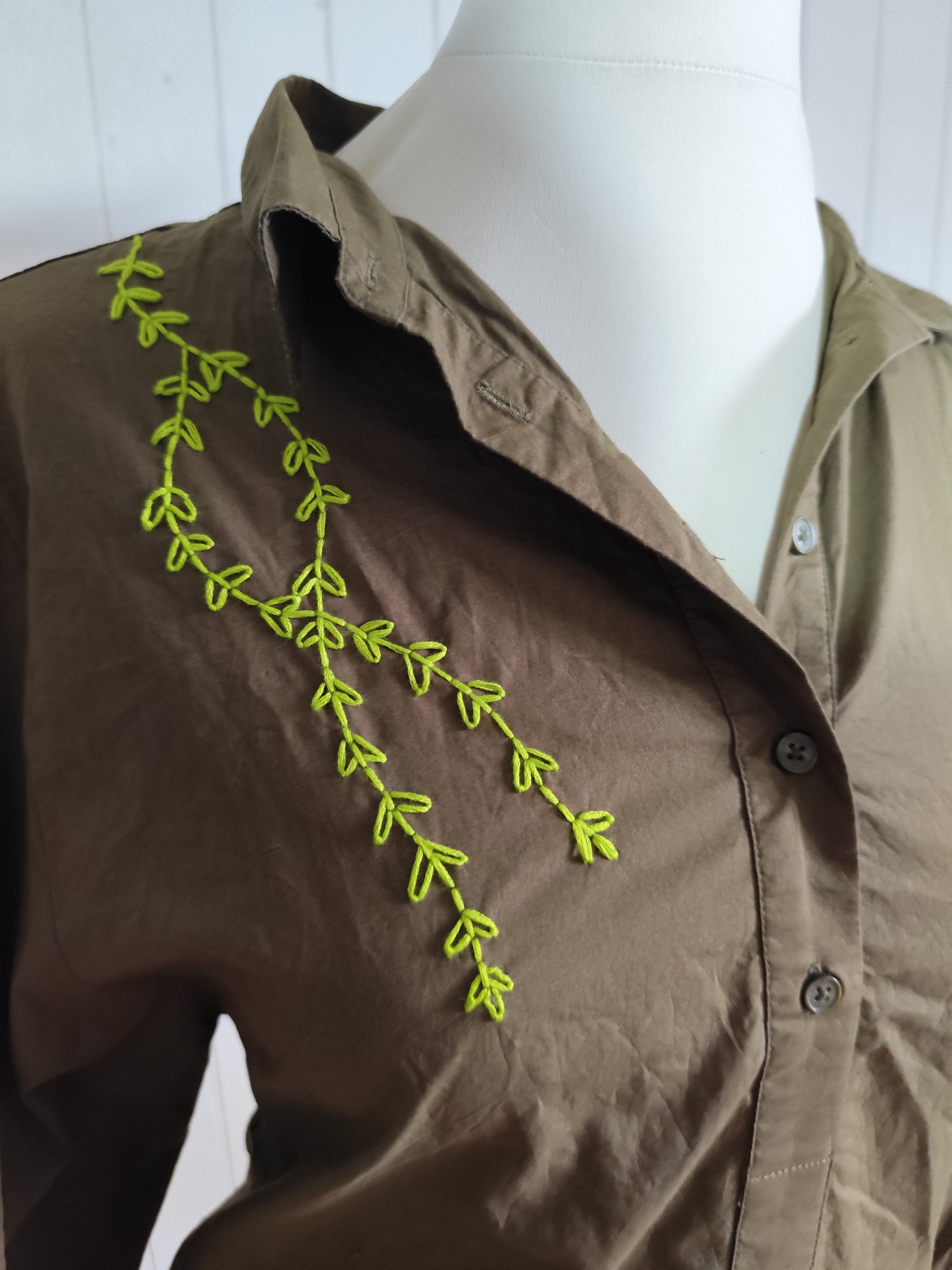Robe feuille (XL)