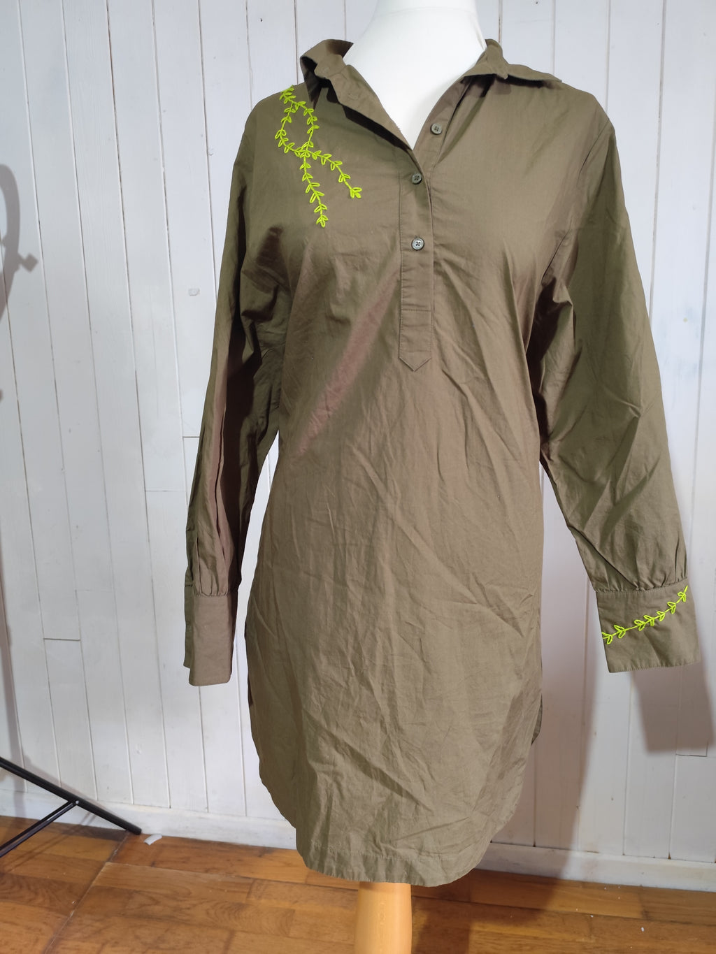 Robe feuille (XL)