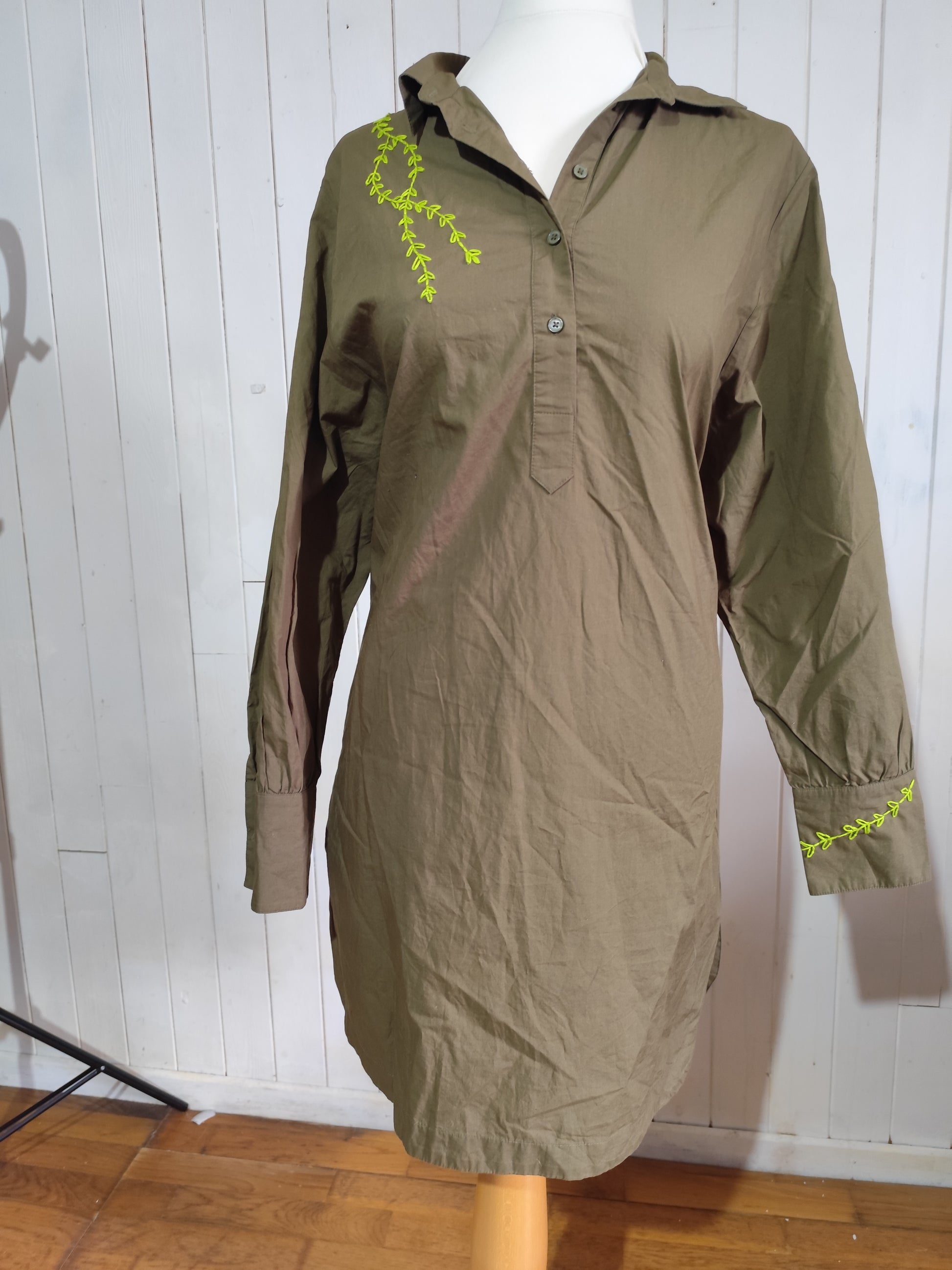 Robe feuille (XL)