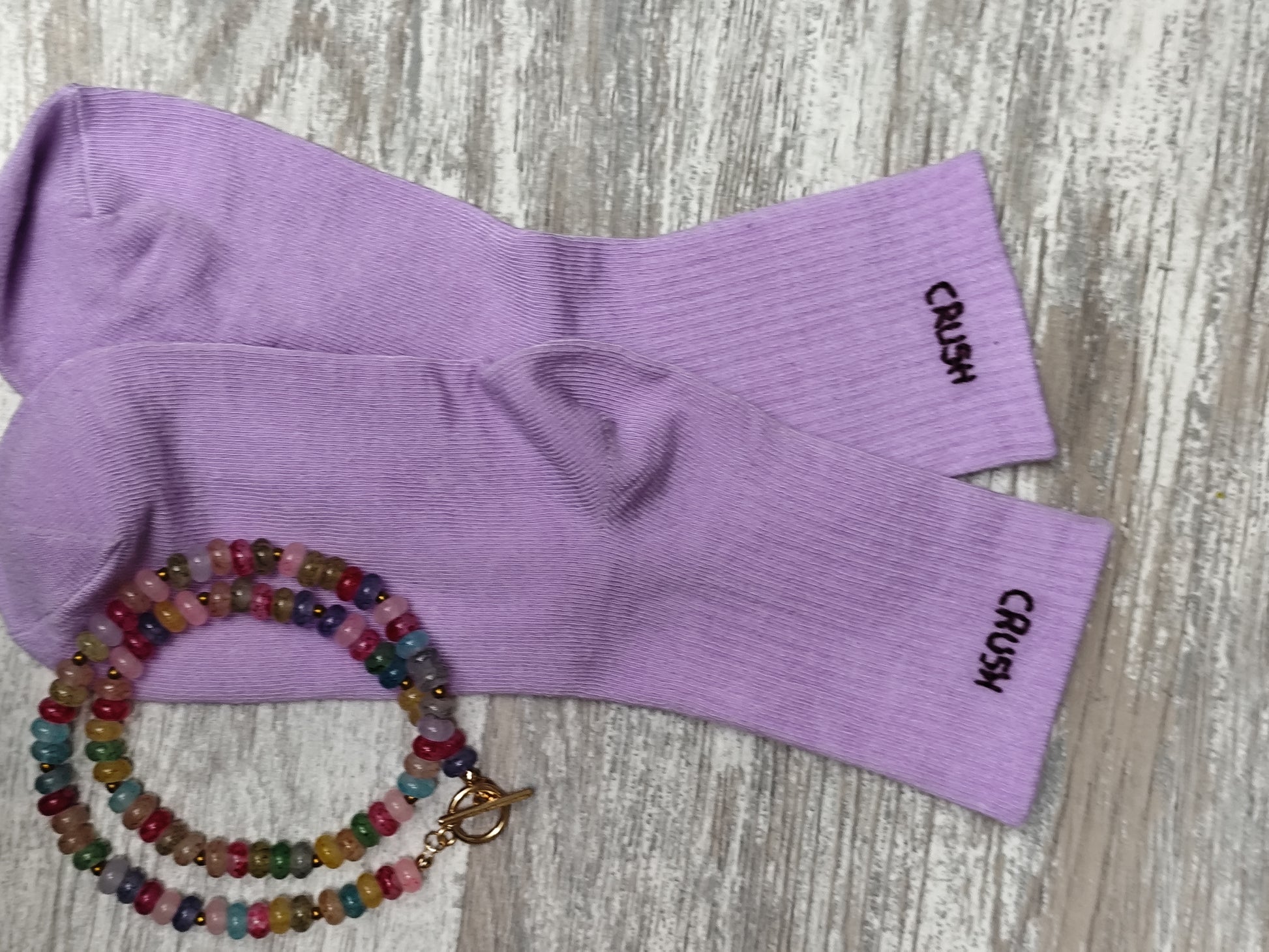 Chaussettes brodées personnalisées – Collection Amour – Motif au choix (36-40)