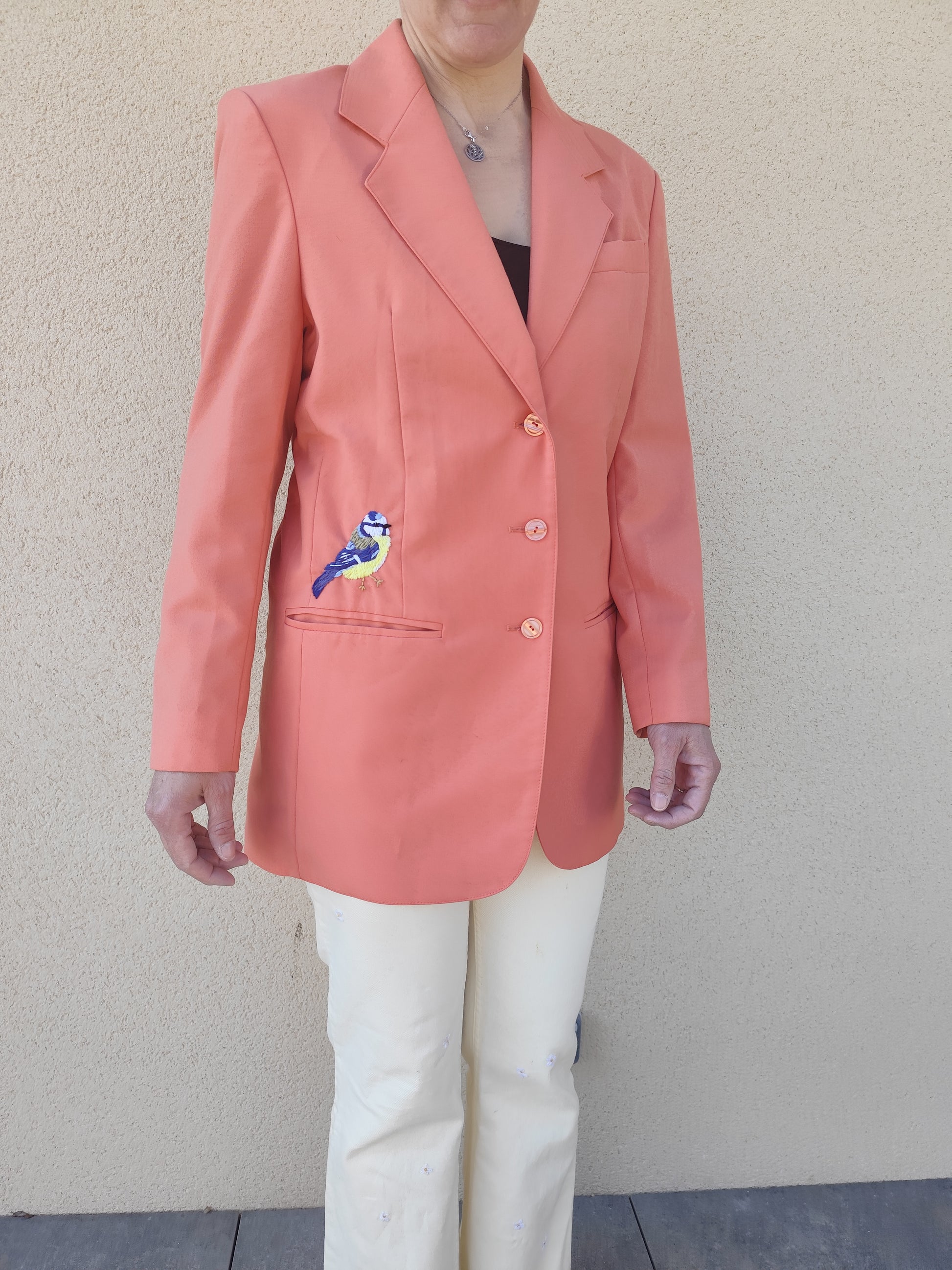 Veste de costume Mésange (T40)