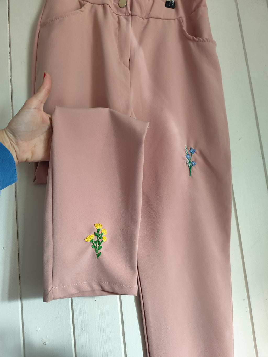 Ensemble costume brodé main (M)