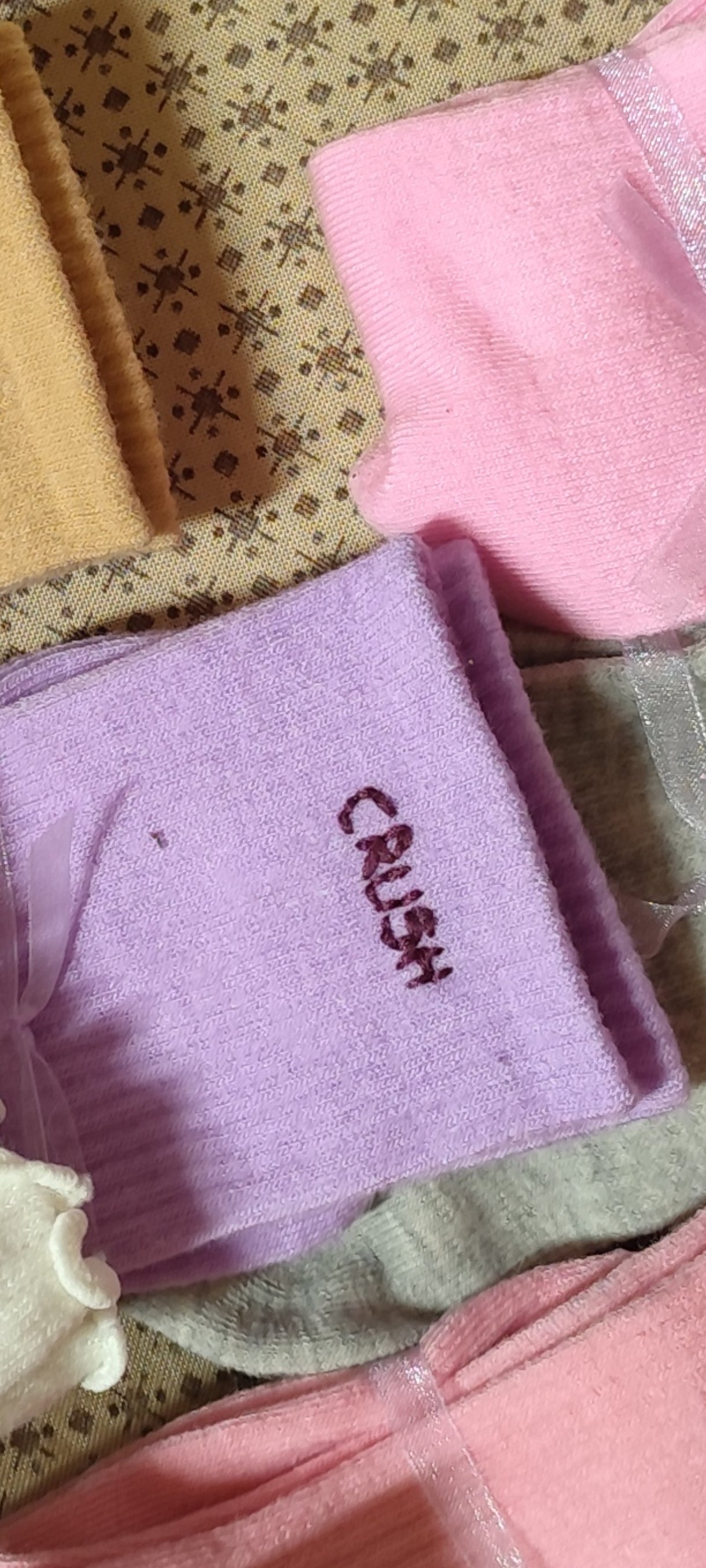 Chaussettes brodées  – Motif au choix (36-41)