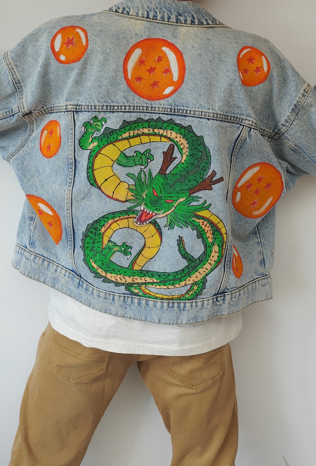 Veste en Jean Dragon
