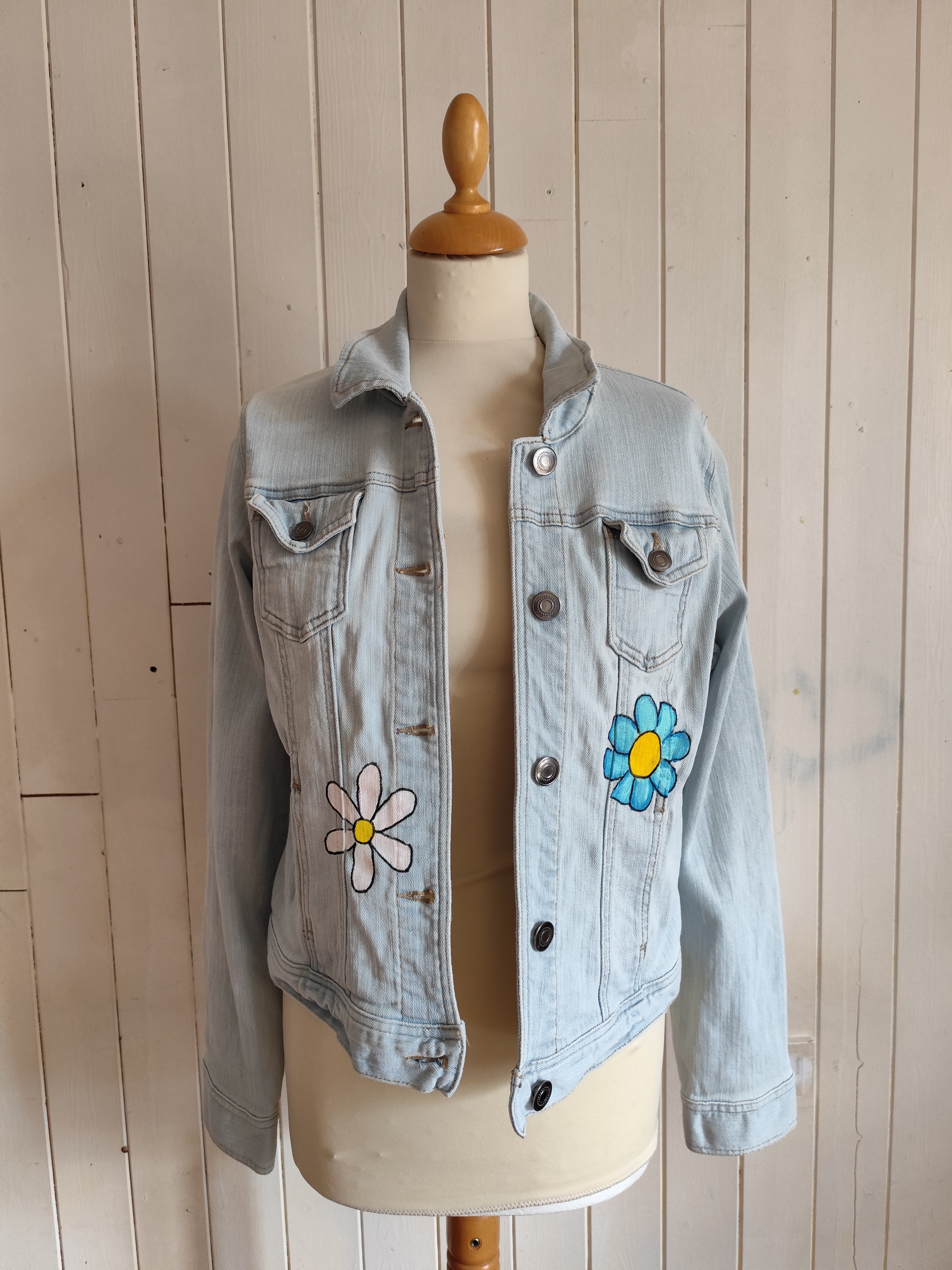 Veste fleurs colorées T40