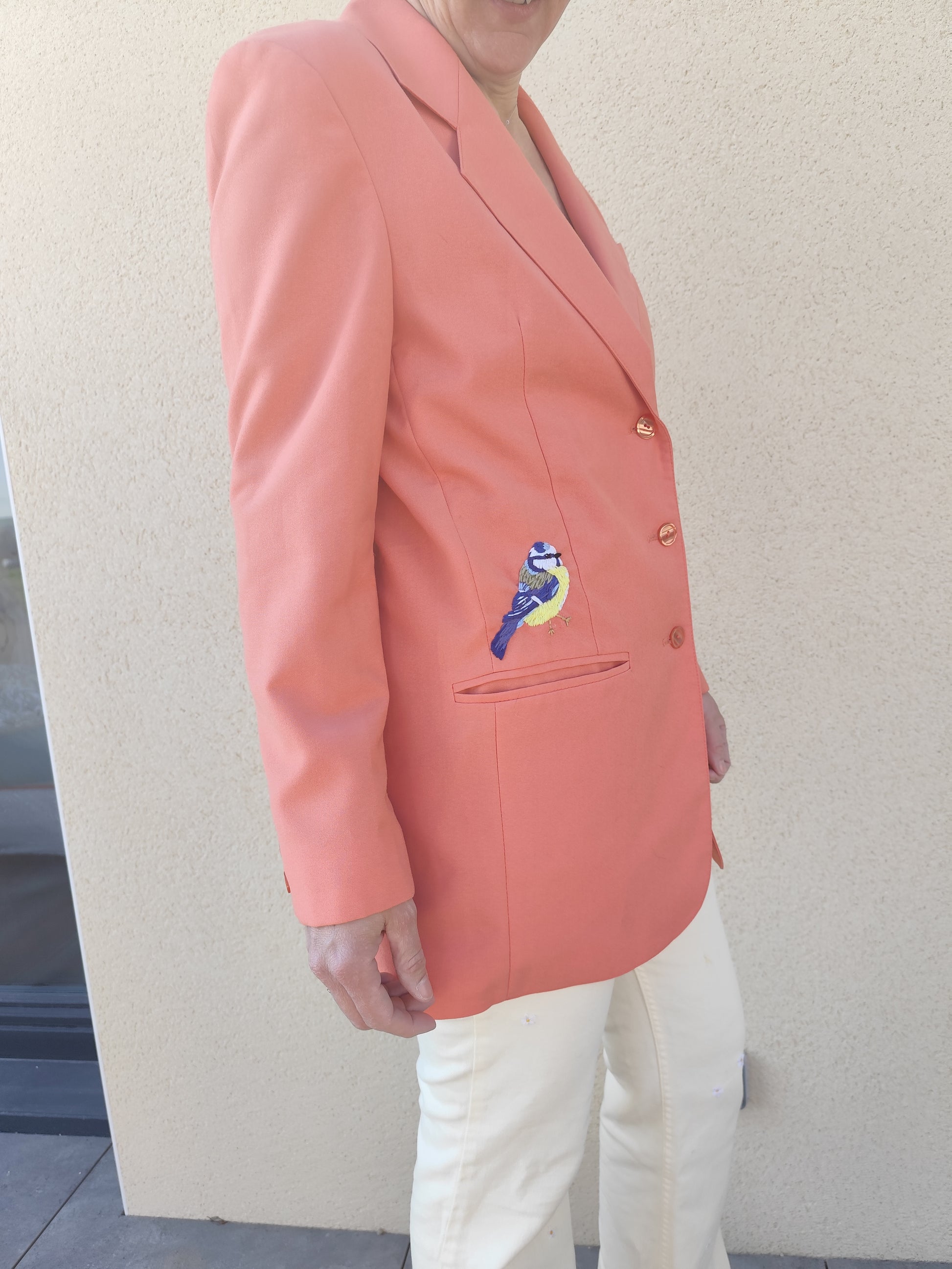 Veste de costume Mésange (T40)