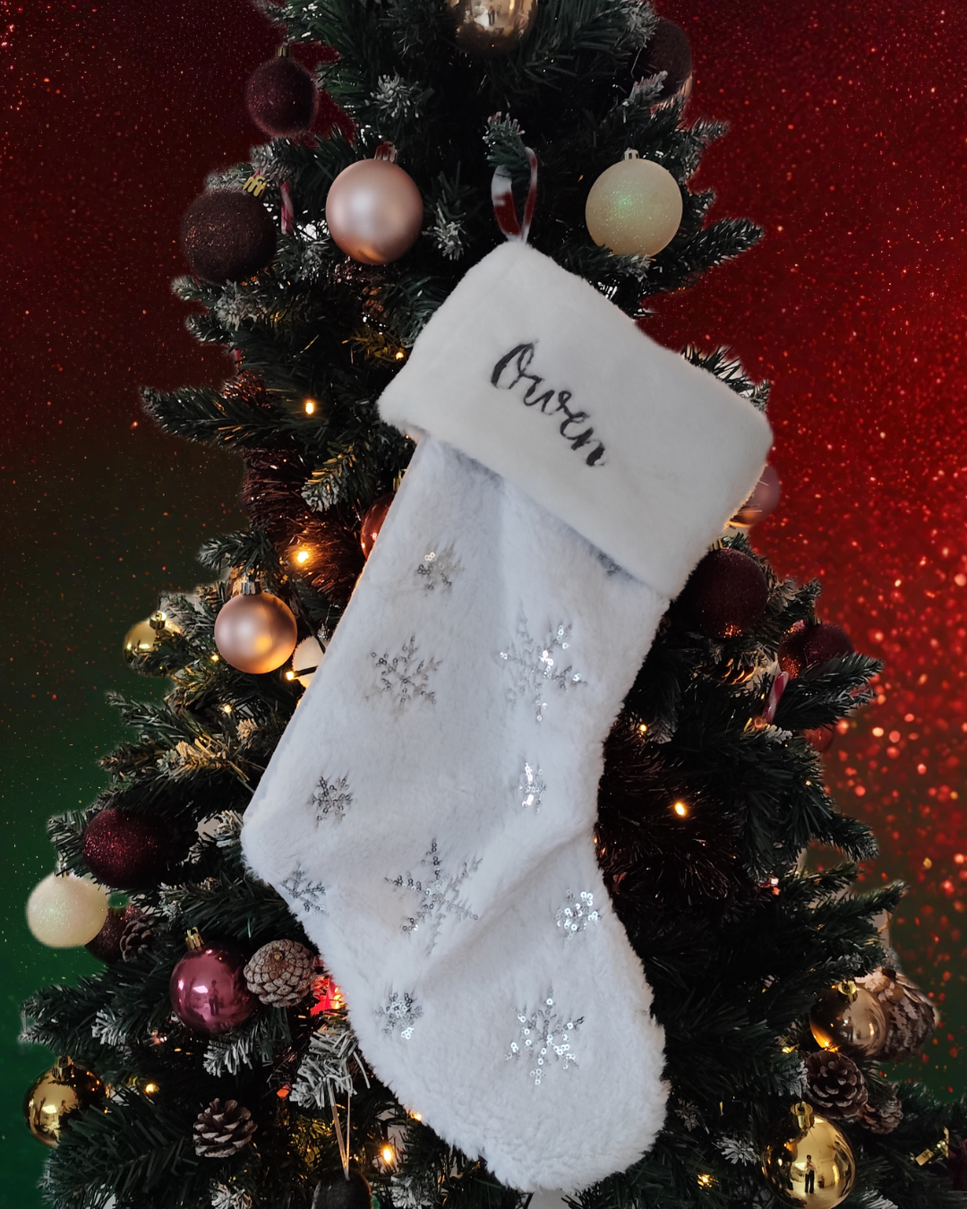 Chaussette de Noël Personnalisée