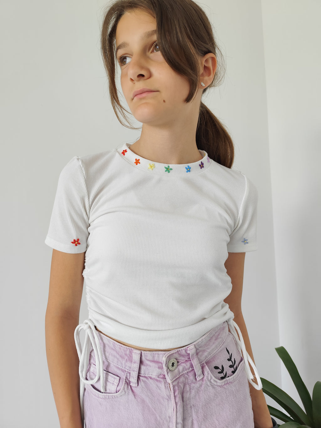 Tee-shirt Flower Power