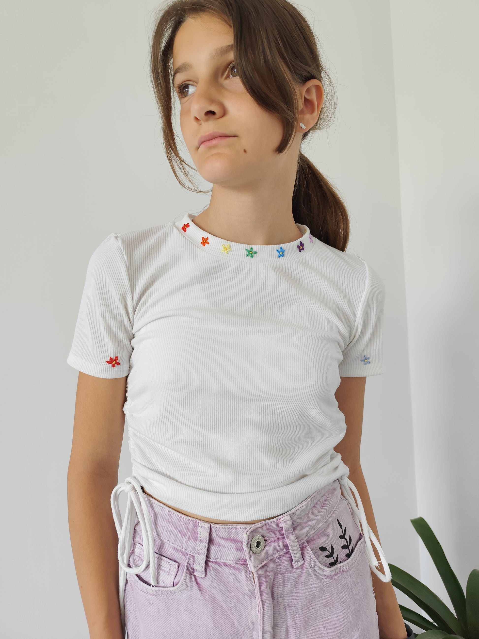 Tee-shirt Flower Power