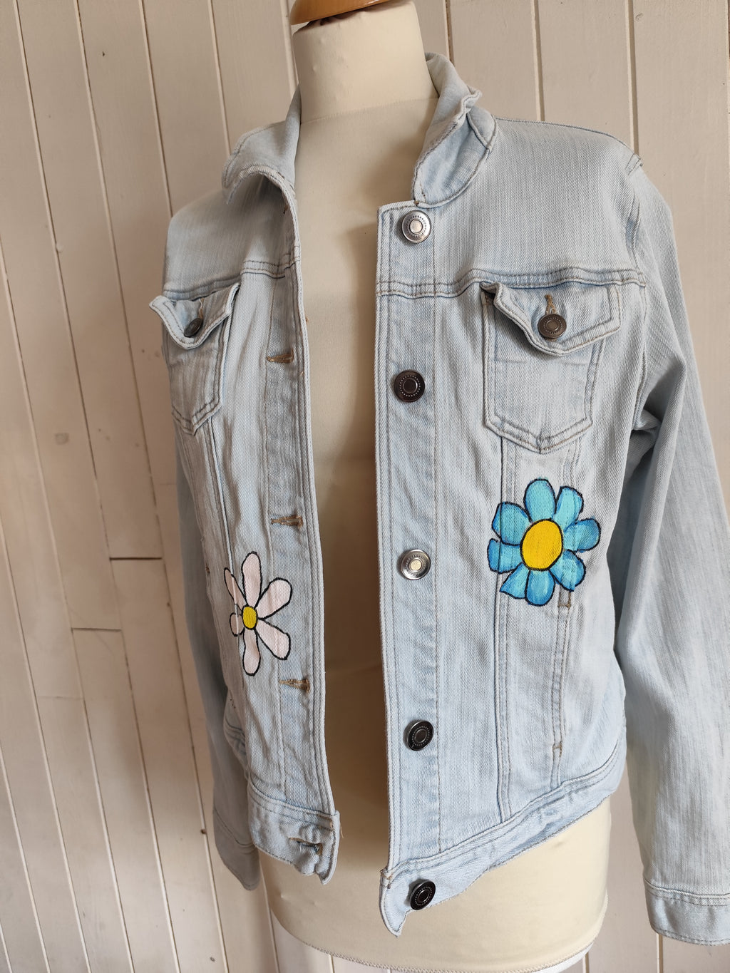 Veste fleurs colorées T40