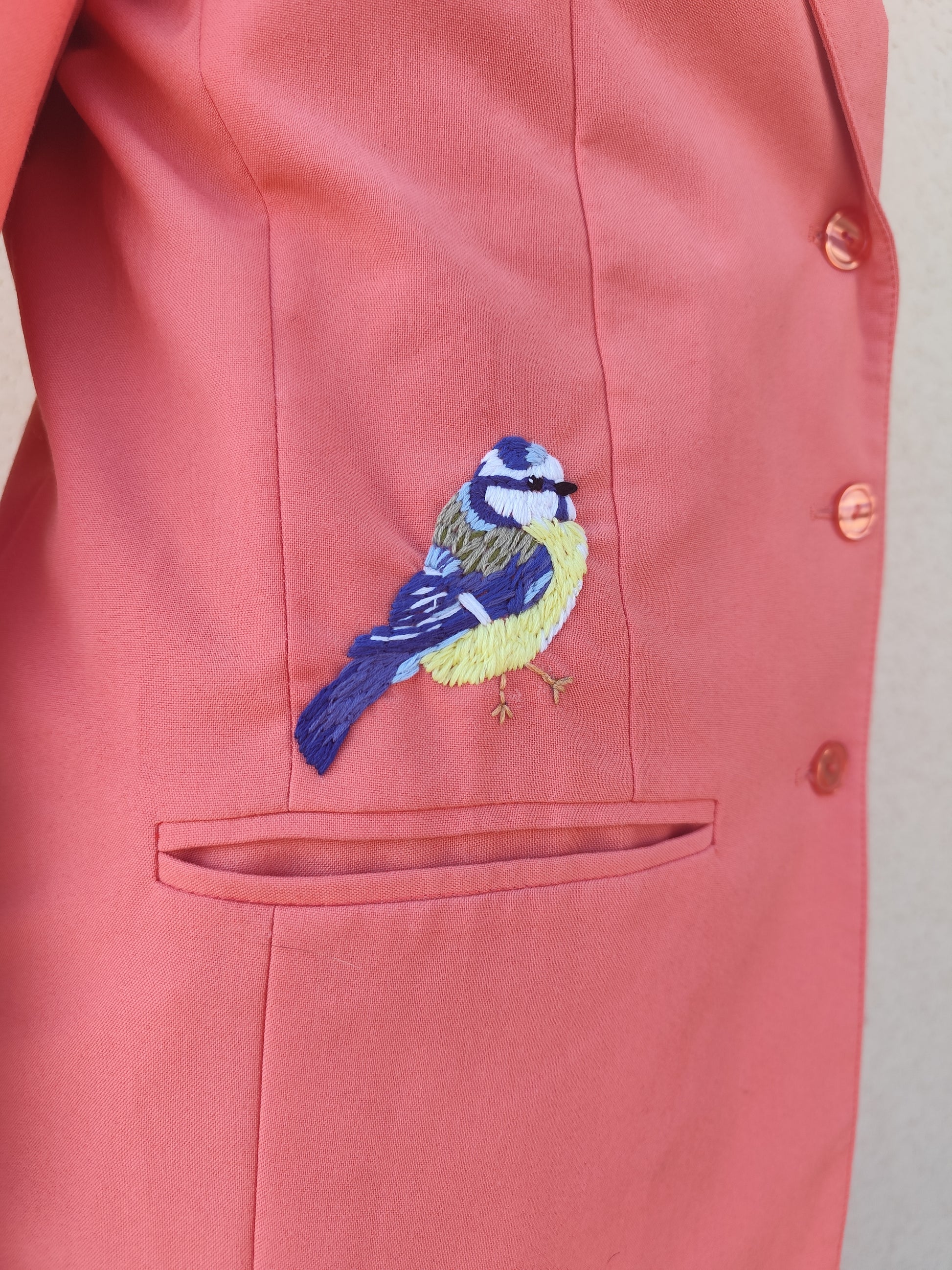 Veste de costume Mésange (T40)