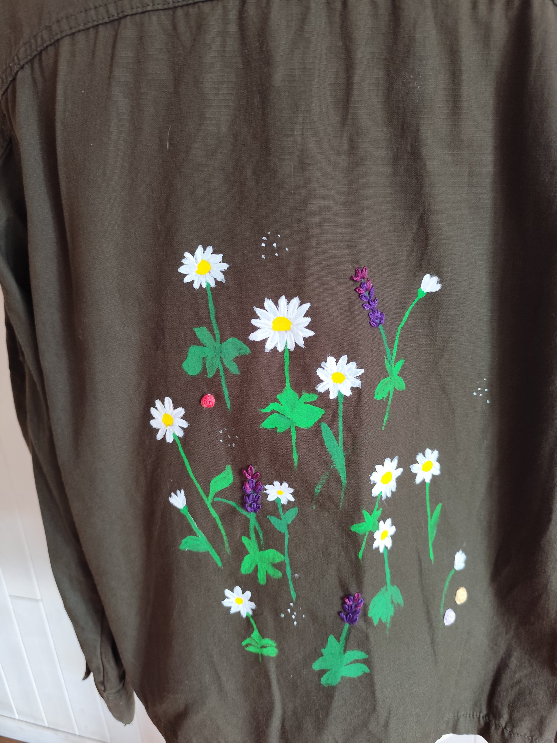Chemise Kaki Marguerite T-38