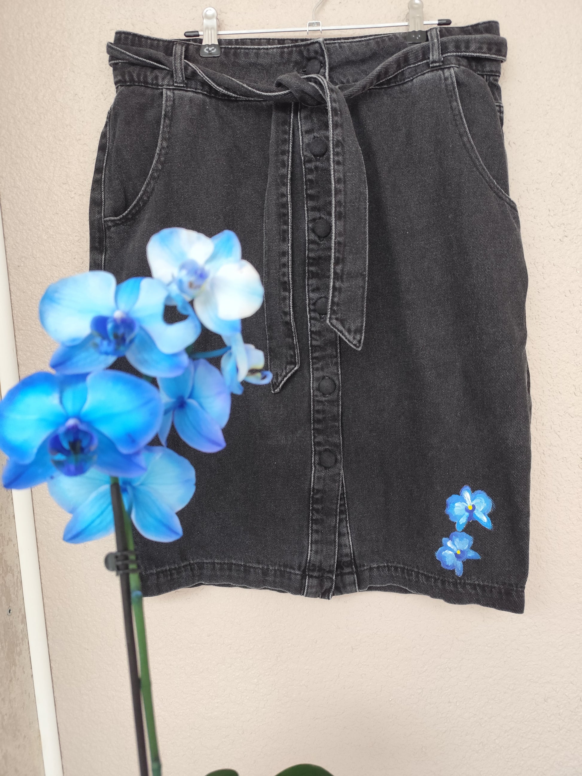 Jupe orchidée T40