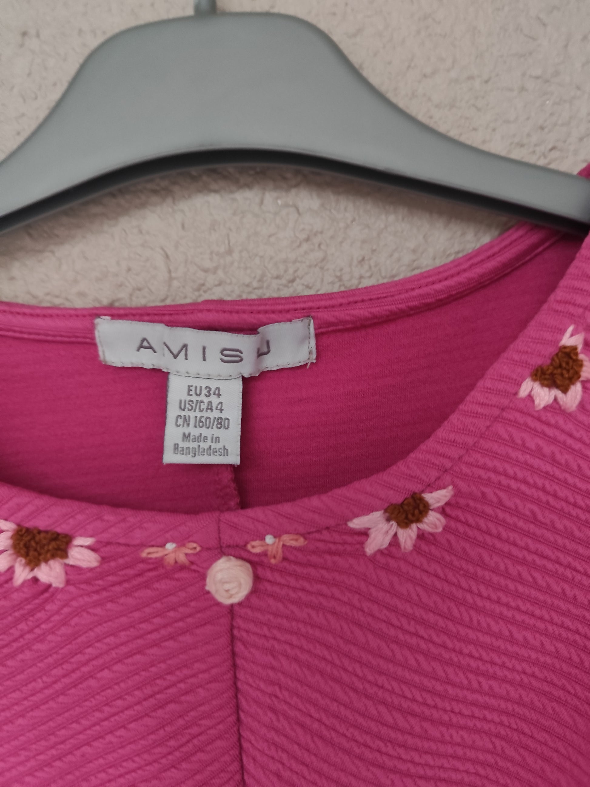Robe cintrée fleurs